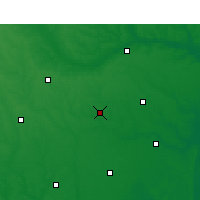 Nearby Forecast Locations - Douglas - Map