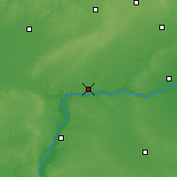 Nearby Forecast Locations - Peru - Map