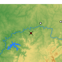 Nearby Forecast Locations - Monticello - Map