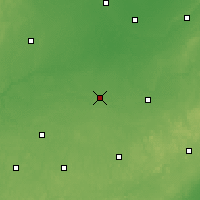 Nearby Forecast Locations - Owosso - Map