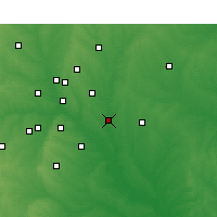 Nearby Forecast Locations - Mesquite - Map