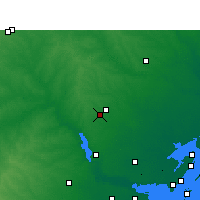 Nearby Forecast Locations - Beeville - Map