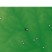 Nearby Forecast Locations - Hearne - Map