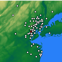 Nearby Forecast Locations - Union station - Map