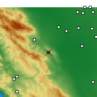 Nearby Forecast Locations - Avenal - Map