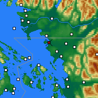 Nearby Forecast Locations - Blaine - Map