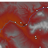 Nearby Forecast Locations - Clifton - Map