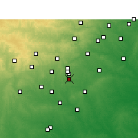 Nearby Forecast Locations - Converse - Map