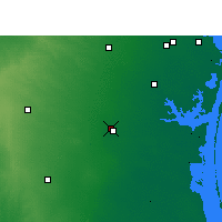 Nearby Forecast Locations - Falfurrias - Map