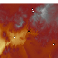 Nearby Forecast Locations - Hurricane - Map