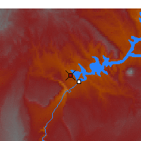 Nearby Forecast Locations - Kanab - Map