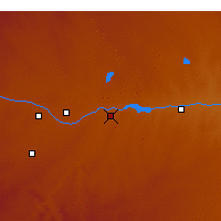 Nearby Forecast Locations - Las Animas - Map