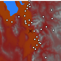 Nearby Forecast Locations - Lehi - Map