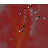 Nearby Forecast Locations - Los Lunas - Map