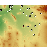 Nearby Forecast Locations - Maricopa - Map