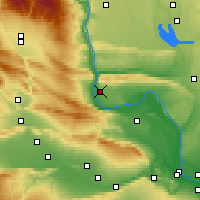 Nearby Forecast Locations - Mattawa - Map