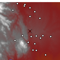 Nearby Forecast Locations - Monument - Map