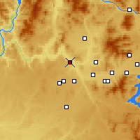 Nearby Forecast Locations - Nine Mile Falls - Map