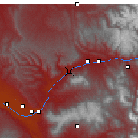 Nearby Forecast Locations - Parachute - Map