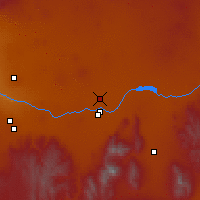 Nearby Forecast Locations - Rupert - Map