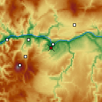 Nearby Forecast Locations - The Dalles - Map