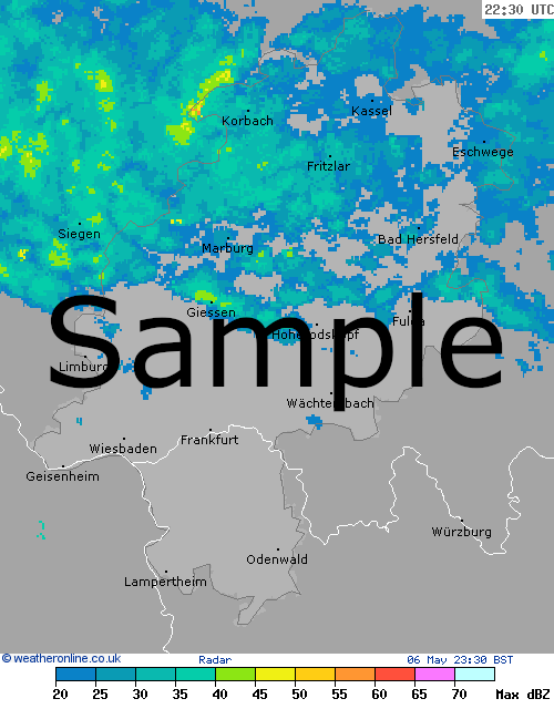 Radar Fri 31 May, 12:55 BST