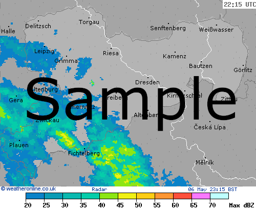 Radar Fri 24 May, 18:25 BST