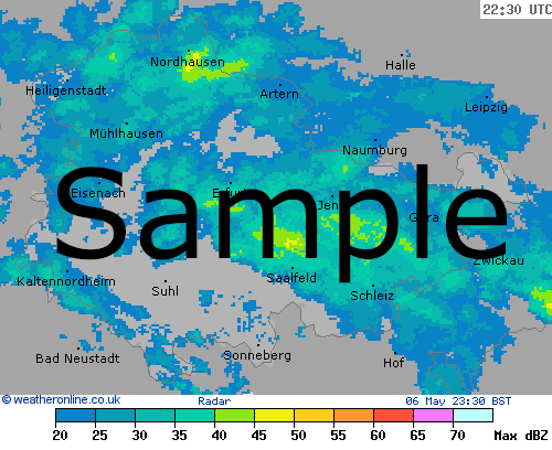 Radar Sat 18 May, 10:45 BST