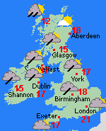 Forecast Thu May 26 United Kingdom