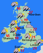Forecast Wed Jun 29 United Kingdom