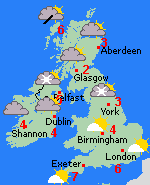 Forecast Fri Dec 01 United Kingdom