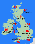 Forecast Wed Jun 05 United Kingdom