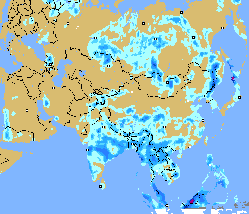 Precipitation (3 h) !