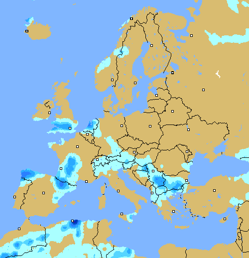 Precipitation (3 h) !