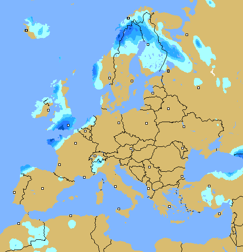 Precipitation (3 h) !