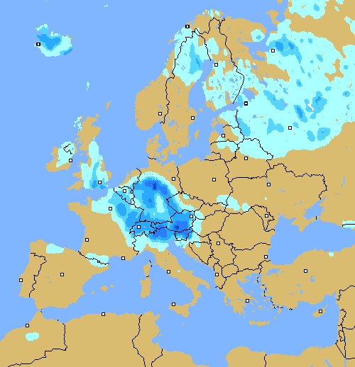 Precipitation (3 h) !