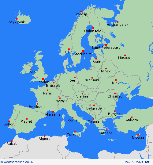   Europe Forecast maps