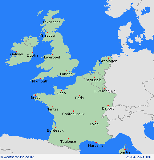   United Kingdom Forecast maps