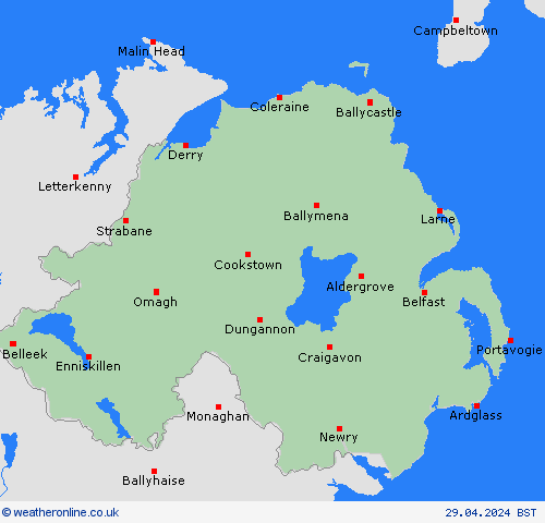   United Kingdom Forecast maps