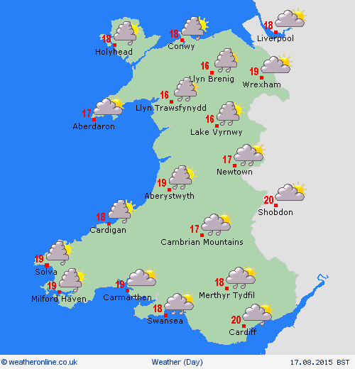 overview  United Kingdom Forecast maps