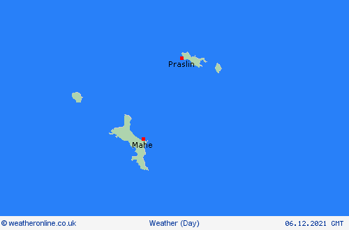 overview Seychelles Africa Forecast maps