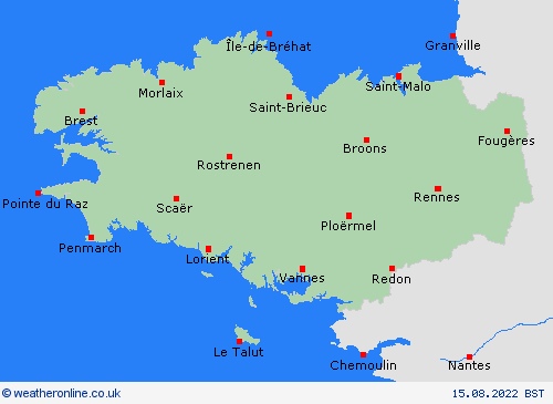 Forecast map