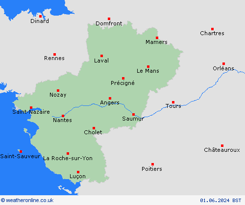 Forecast map