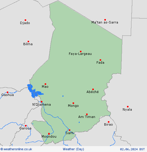 overview Chad Africa Forecast maps