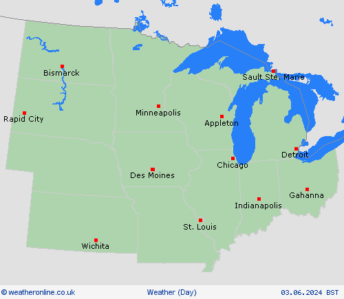 overview  North America Forecast maps