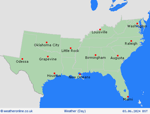 overview  North America Forecast maps