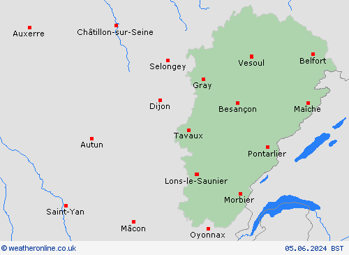 Forecast map