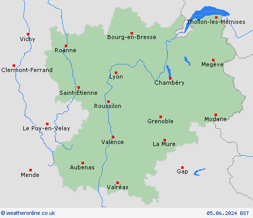 Forecast map