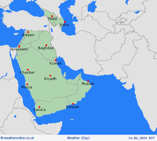 overview  Asia Forecast maps