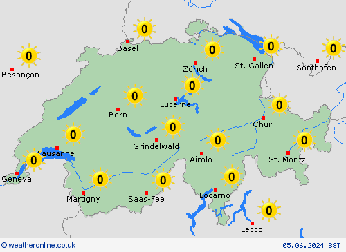 Forecast map